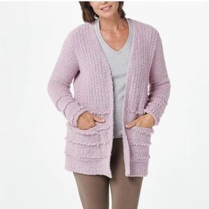 Barefoot Dreams Super Soft Purple Cardigan